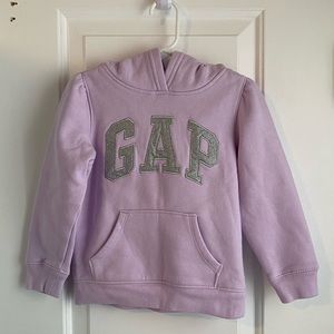 Baby Gap lilac toddler hoodie size 4
